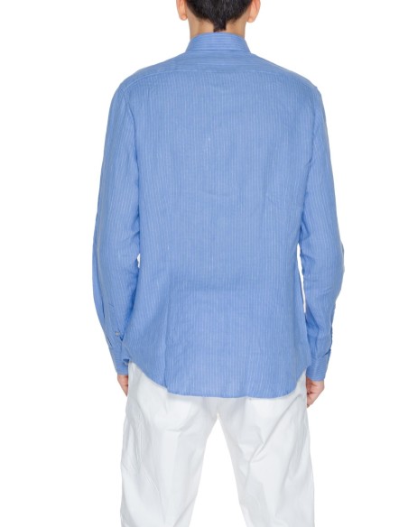 Chemise bleu lin homme Calvin Klein