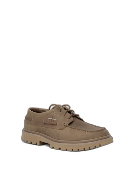 Derbies marron cuir Calvin Klein homme