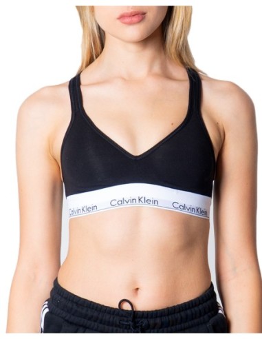 Top noir imprimé Calvin Klein Underwear femme
