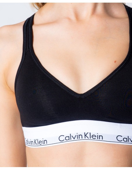 Top noir imprimé Calvin Klein Underwear femme