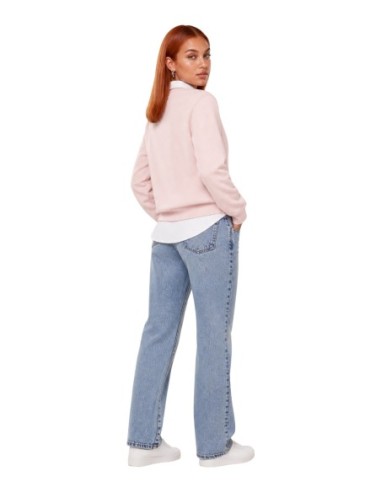 Sweat rose coton Calvin Klein Jeans femme
