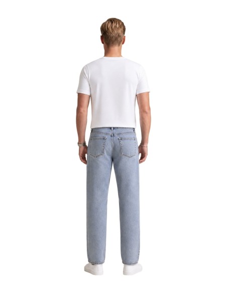 T-shirt blanc imprimé Calvin Klein Jeans homme