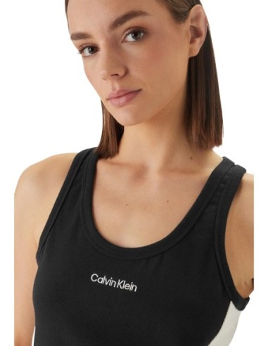 Débardeur noir Calvin Klein Jeans femme