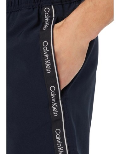 Short de bain bleu Calvin Klein Jeans homme