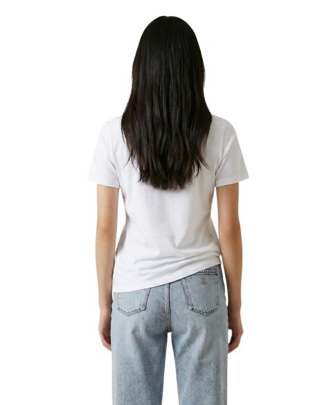 T-shirt blanc Calvin Klein Jeans femme