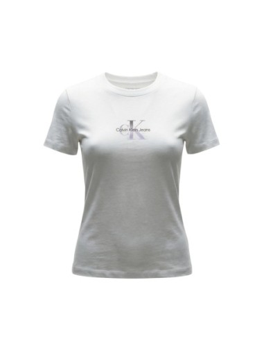 T-shirt blanc Calvin Klein Jeans femme