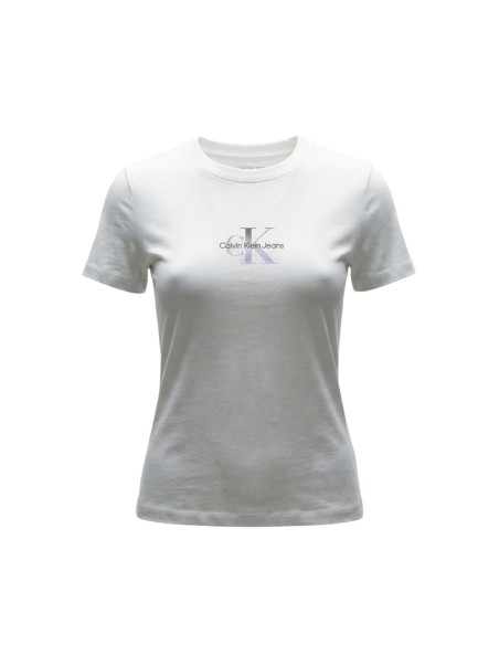 T-shirt blanc Calvin Klein Jeans femme