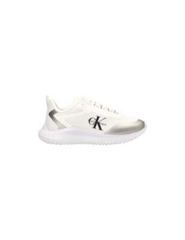Baskets argentées Calvin Klein Jeans femme