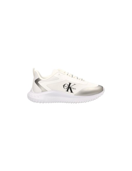 Baskets argentées Calvin Klein Jeans femme