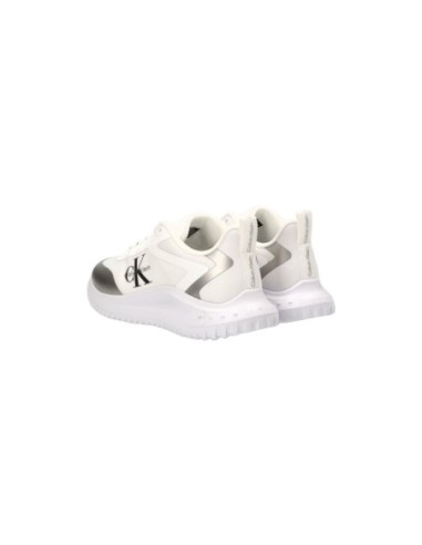 Baskets argentées Calvin Klein Jeans femme