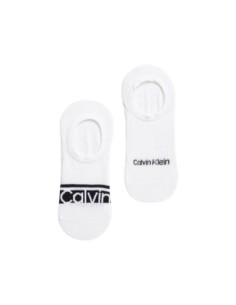 Chaussettes footie blanches CKJ – lot de 2 confort