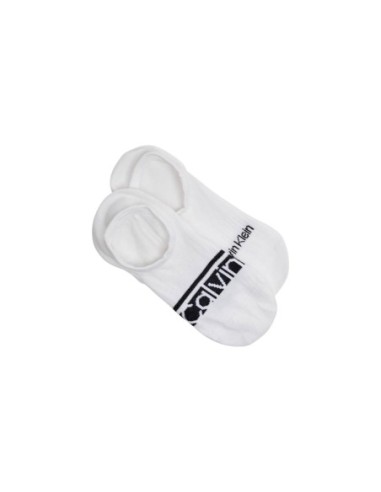 Chaussettes footie blanches CKJ – lot de 2 confort
