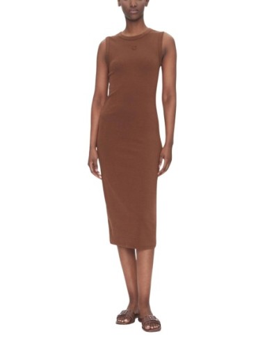 Robe marron Calvin Klein Jeans femme