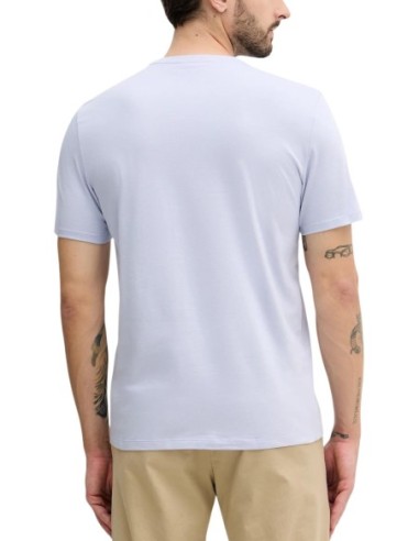 T-shirt bleu azur Calvin Klein Jeans homme