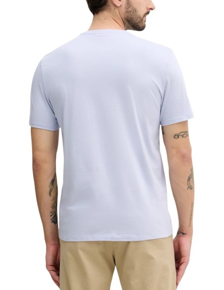 T-shirt bleu azur Calvin Klein Jeans homme