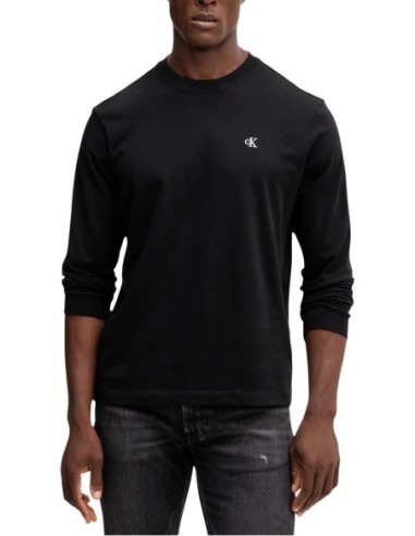 T-shirt noir manches longues Calvin Klein Jeans homme
