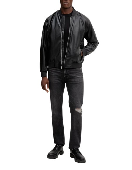 T-shirt noir manches longues Calvin Klein Jeans homme