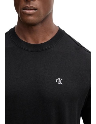 T-shirt noir manches longues Calvin Klein Jeans homme