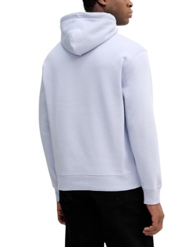 Sweat lilas à capuche Calvin Klein Jeans homme