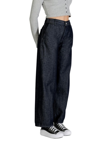 Jeans bleu coton bio Calvin Klein Jeans femme