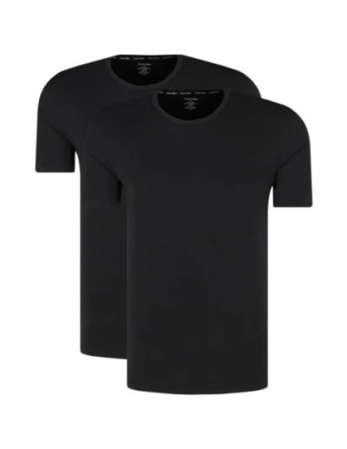 Tee-shirt homme noir CK – coton stretch moderne