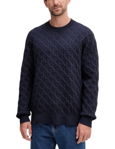 Pull bleu Calvin Klein Jeans homme