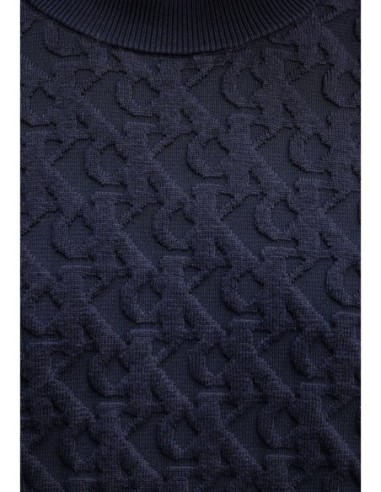 Pull bleu Calvin Klein Jeans homme