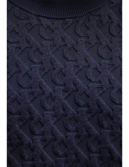 Pull bleu Calvin Klein Jeans homme