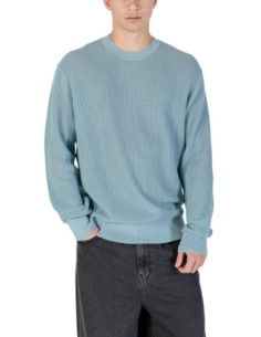 Pull bleu azur Calvin Klein Jeans homme