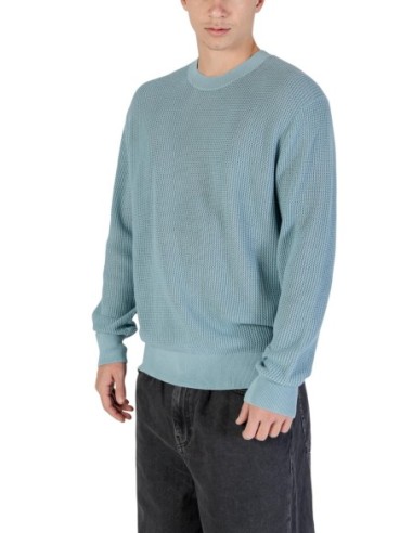 Pull bleu azur Calvin Klein Jeans homme
