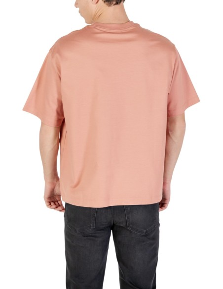 T-shirt rose Calvin Klein Jeans homme