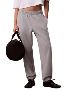 Pantalon gris lacets Calvin Klein Jeans femme