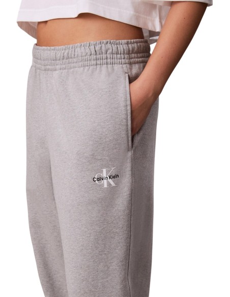 Pantalon gris lacets Calvin Klein Jeans femme