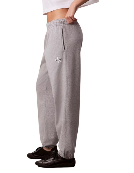 Pantalon gris lacets Calvin Klein Jeans femme