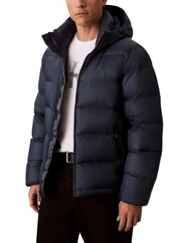 Veste bleue capuche Calvin Klein Jeans homme