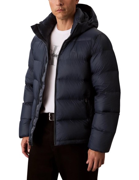 Veste bleue capuche Calvin Klein Jeans homme