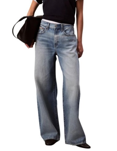 Jeans bleu Calvin Klein Jeans femme