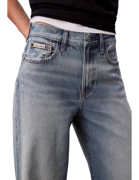 Jeans bleu Calvin Klein Jeans femme