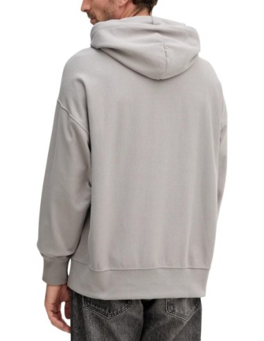 Sweat gris à capuche Calvin Klein Jeans homme