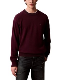 Pull violet Calvin Klein Jeans homme