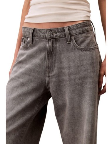 Jeans gris lyocell Calvin Klein Jeans femme