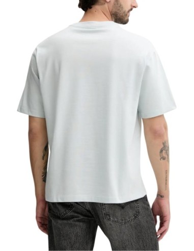 T-shirt bleu azur Calvin Klein Jeans homme