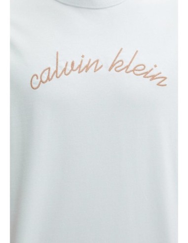 T-shirt bleu azur Calvin Klein Jeans homme