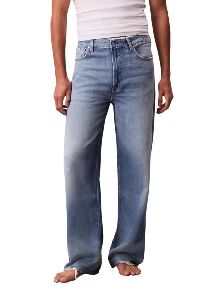 Jeans bleu lyocell Calvin Klein Jeans homme