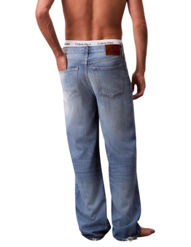 Jeans bleu lyocell Calvin Klein Jeans homme