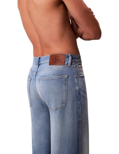 Jeans bleu lyocell Calvin Klein Jeans homme