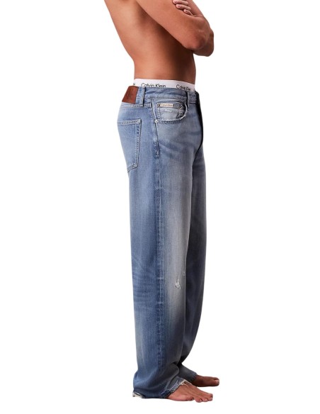 Jeans bleu lyocell Calvin Klein Jeans homme