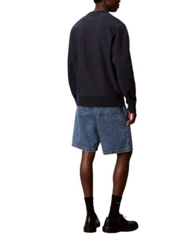 Sweat bleu Calvin Klein Jeans homme