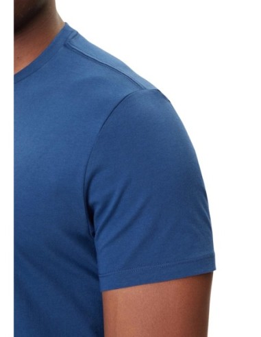 T-shirt bleu imprimé Calvin Klein Jeans homme