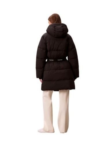 Veste noire ceinturée Calvin Klein Jeans femme